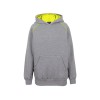 Marle Canary Kids Contrast Fleecy Hoodies